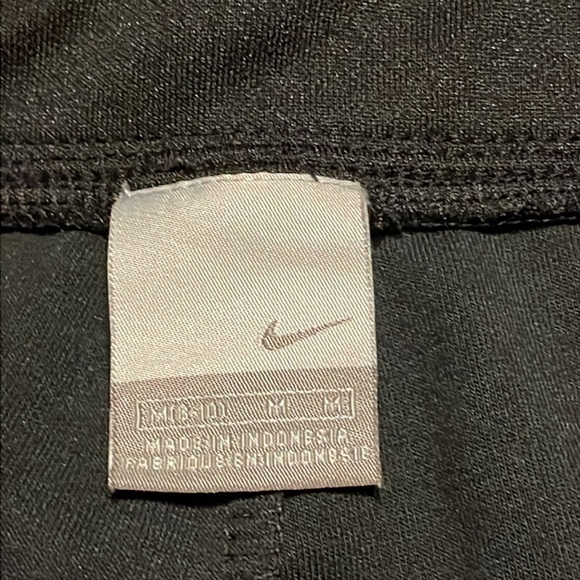 NIKE Black Straight Leg Pants Medium - Picture 3 of 8